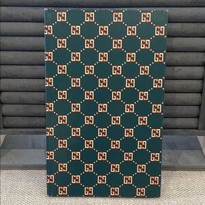💯 AUTHENTIC Gucci GG Monogram Notebook Journal